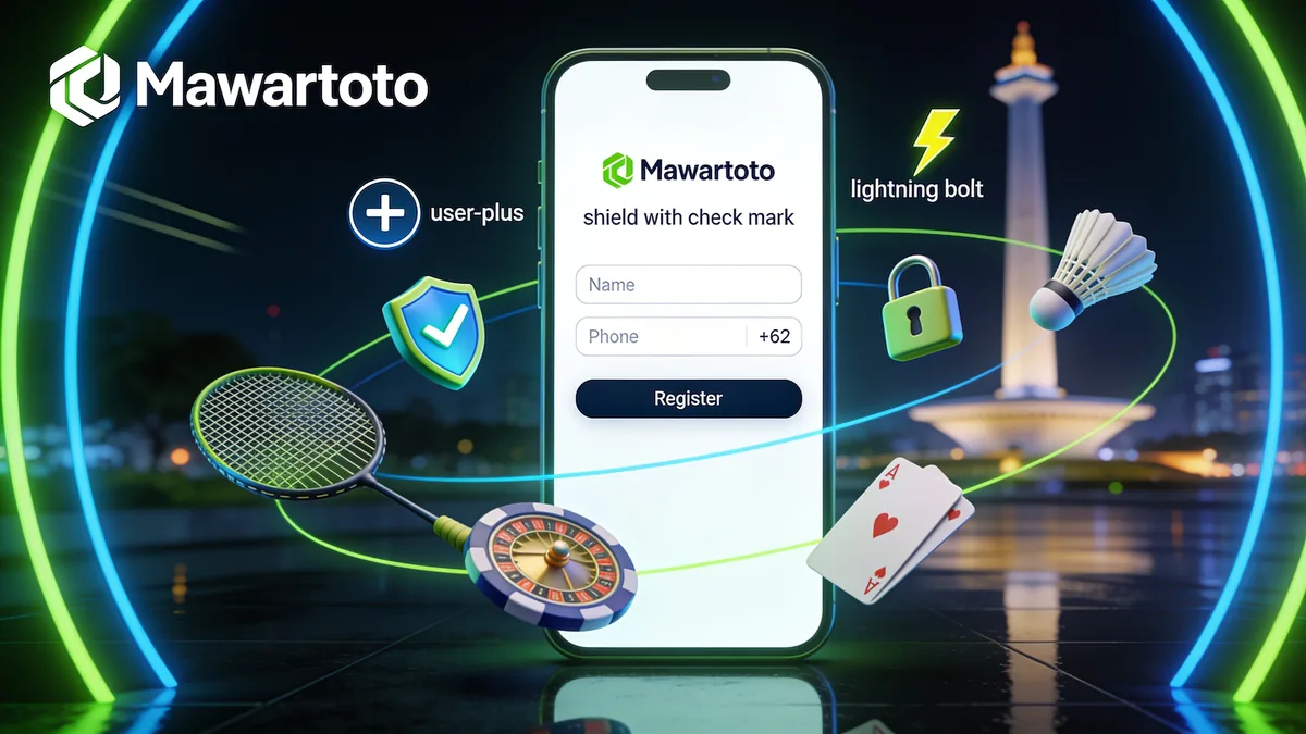 Cara Membuat Akun MAWARTOTO — mawartoto di Indonesia
